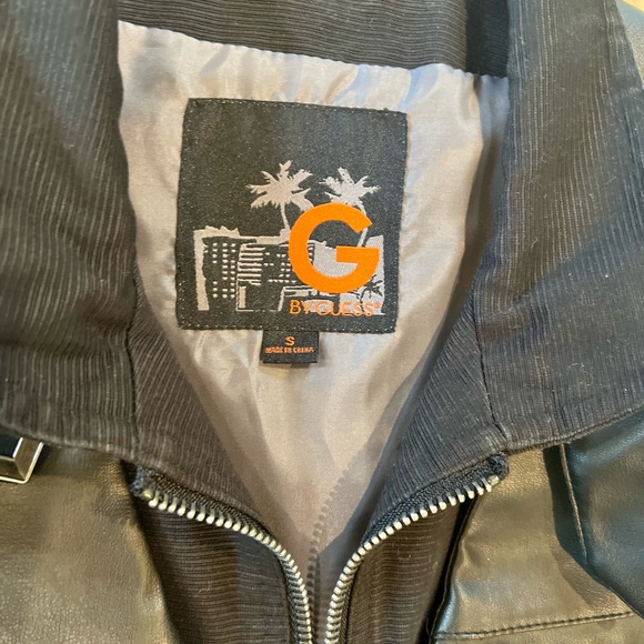 NWOT GUESS Men’s Vegan Leather Lorenzo Vest Size Small - Picture 6 of 8